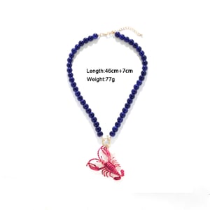 Vacation Resin Beaded Necklaces h5